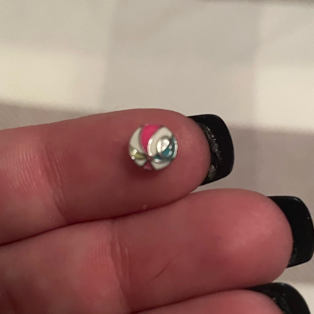 Origami owl living locket beach ball charm